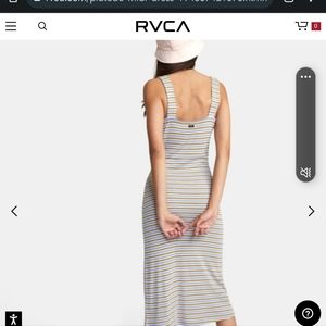 RVCA Plateau Midi Dress